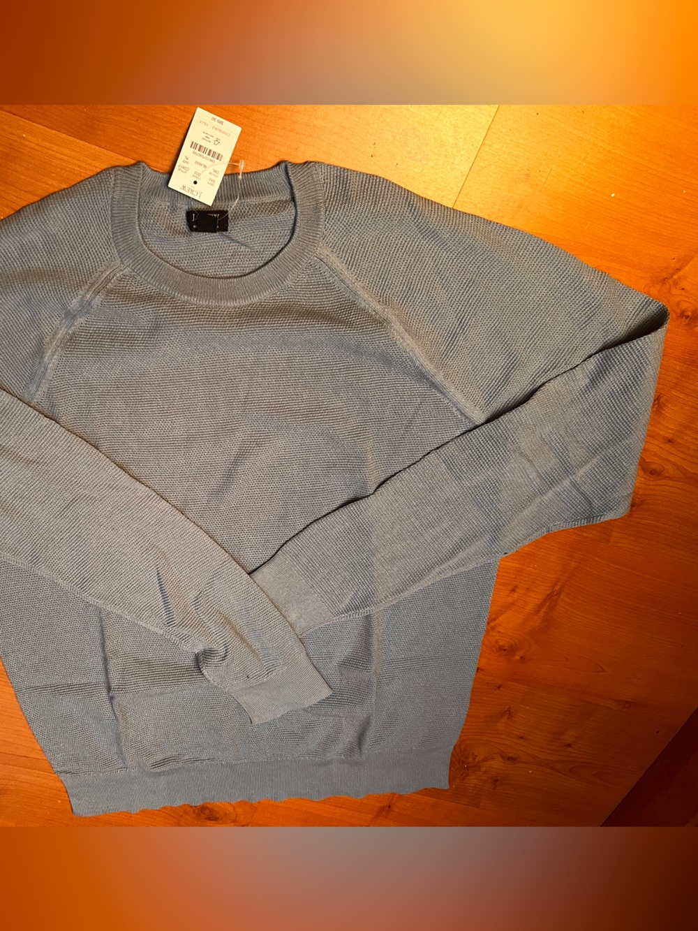 J. Crew Men's Crewneck Sweater in Light Blue size XL new